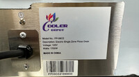 Single Deck Countertop Pizza Oven NSF 18 ins FP-08CE