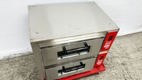 Double Deck Countertop Pizza Oven Two Chambers NSF FP-11AE