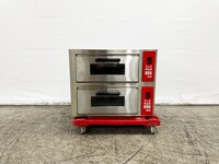 Double Deck Countertop Pizza Oven Two Chambers NSF FP-11AE