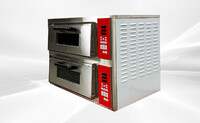 Double Deck Countertop Pizza Oven Two Chambers NSF FP-11AE