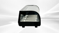 Black Refrigerated Display Case sushi refrigerator NSF RTS42B