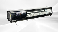 Black Refrigerated Sushi Display Case NSF CS-62