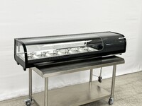 Black Refrigerated Sushi Display Case NSF CS-62