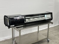 Black Refrigerated Sushi Display Case NSF CS-62