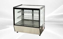 Black Refrigerated Countertop Bakery Display Case NSF CW120720