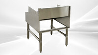 29x 24 ins SIX-Tiered SS Liquor Display Rack CS-D-24