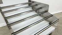 29x 24 ins SIX-Tiered SS Liquor Display Rack CS-D-24