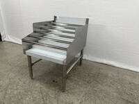 29x 24 ins SIX-Tiered SS Liquor Display Rack CS-D-24