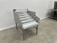 29x 24 ins SIX-Tiered SS Liquor Display Rack CS-D-24