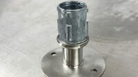 Stainless Steel Table Base Flange Flanged for 4 Foot 3-1/2