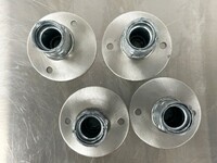 Stainless Steel Table Base Flange Flanged for 4 Foot 3-1/2