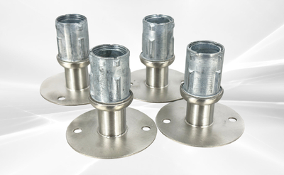Stainless Steel Table Base Flange Flanged for 4 Foot 3-1/2