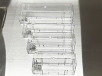 Supermarket Shelf Rack Cigarettes Automatic Pusher 1 package