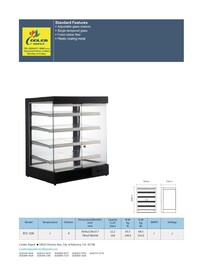 NSF Crab go Countertop Dry Bakery Display CaseZW-318