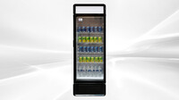 NSF Single Glass Door Commercial Refrigerator LSC-235W