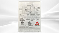 NSF Single Glass Door Commercial Refrigerator LSC-235W