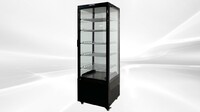 4 side Glass Merchandiser Refrigerator LED Lighting RT-500L