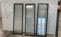 Walk-In Cooler Merchandiser 4 Door with frame NSF
