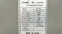 ETL Walk-In Refrigerator cooler 4 HP Cooling System HGZ-400
