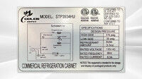 39 in Sandwich Salad Refrigerator Merchandiser NSF STP3934
