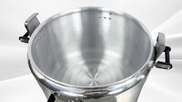 100 QT Largest Commercial Aluminum Pressure Cooker