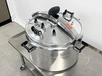 100 QT Largest Commercial Aluminum Pressure Cooker