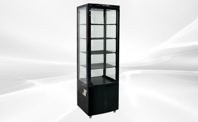 NSF Merchandiser Bakery Case 68 inch refrigerator CL-238 black