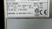 122 ltr Blast Chiller Shock Freezer NSF 110V MB6T