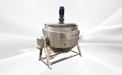 600L cook Jacketed steam mixer kettle CMK600
