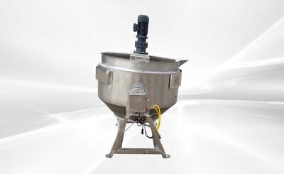600L cook Jacketed steam mixer kettle CMK600