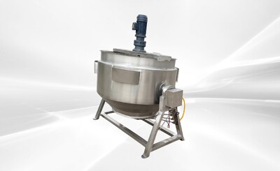 600L cook Jacketed steam mixer kettle CMK600