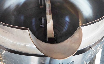 600L cook Jacketed steam mixer kettle CMK600