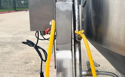 600L cook Jacketed steam mixer kettle CMK600