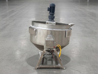600L cook Jacketed steam mixer kettle CMK600