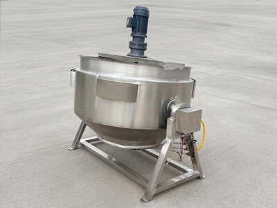 600L cook Jacketed steam mixer kettle CMK600