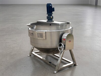 600L cook Jacketed steam mixer kettle CMK600