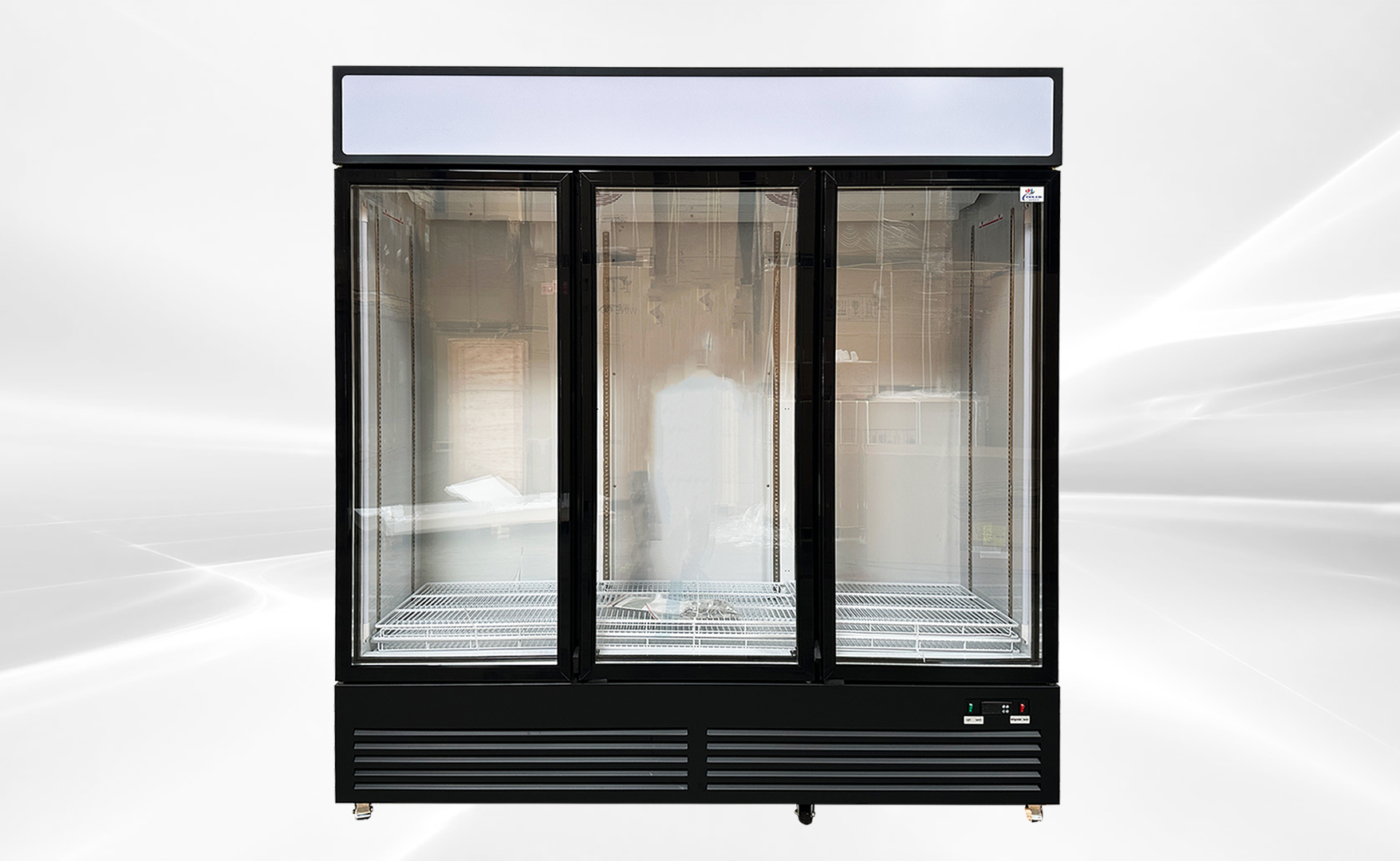 NSF 71 inches Commercial 3 Glass Door Refrigerator GDC-50
