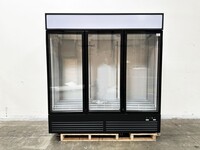 NSF 71 inches Commercial 3 Glass Door Refrigerator GDC-50