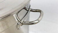 Polished Stainless Steel 220l/240qt Stock Pot D24H32