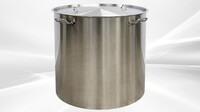 Polished Stainless Steel 750l/825qt Stock Pot D39H39