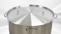 Polished Stainless Steel 750l/825qt Stock Pot D39H39