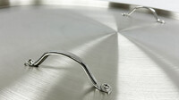 Polished Stainless Steel 750l/825qt Stock Pot D39H39