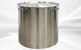 Polished Stainless Steel 750l/825qt Stock Pot D39H39