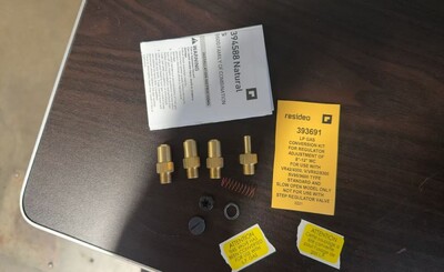 [Parts]HRCO-60K Commercial Convection Oven Propane LP KIT 60KLP