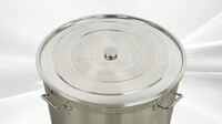 Polished Stainless Steel 260L/274 qt Stock Pot D28H28