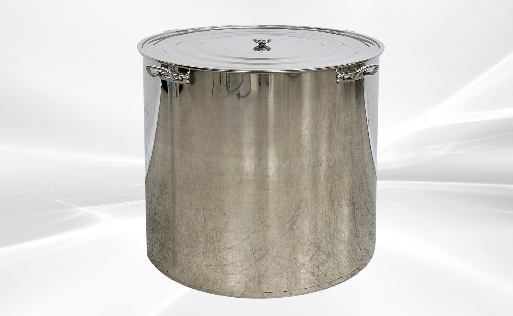 Polished Stainless Steel 400L/422 qt Stock Pot D32H32