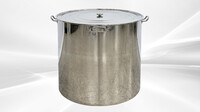 Polished Stainless Steel 400L/422 qt Stock Pot D32H32