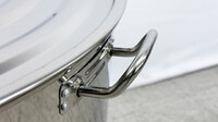 Polished Stainless Steel 400L/422 qt Stock Pot D32H32