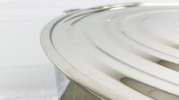 Polished Stainless Steel 400L/422 qt Stock Pot D32H32