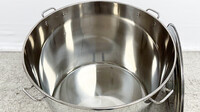 Polished Stainless Steel 400L/422 qt Stock Pot D32H32